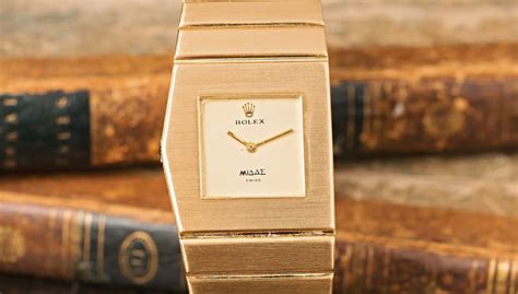 Designed by Gérald Genta: The Rolex King Midas .